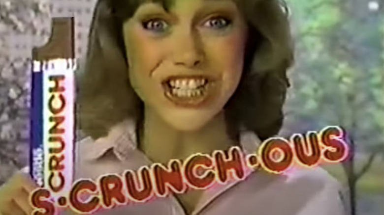 1980s commercial for Nestle Crunch bar