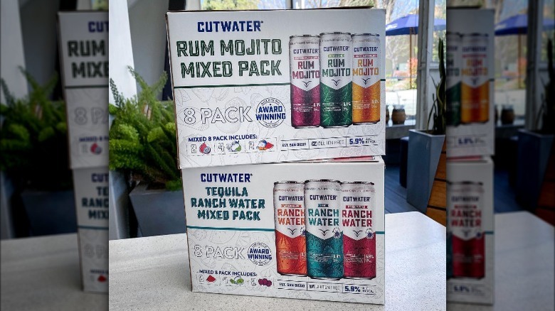 Cutwater canned cocktail variety packs