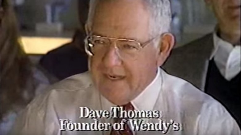 Dave Thomas TV commercial