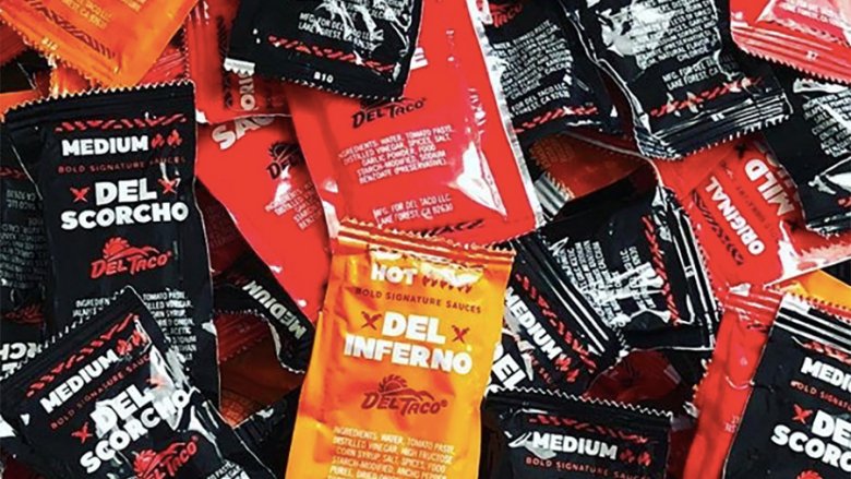 Del Taco hot sauce