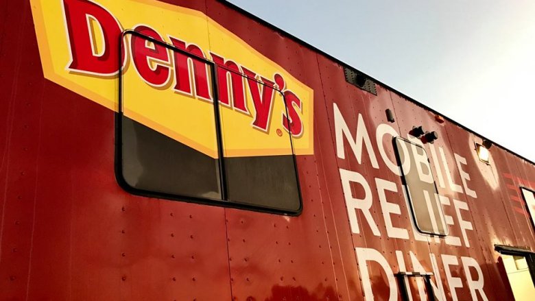 Denny's mobile relief diner
