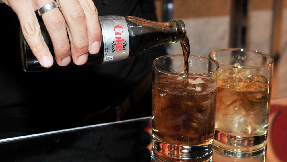 Diet Coke with alcohol is more inebriating regular Coke