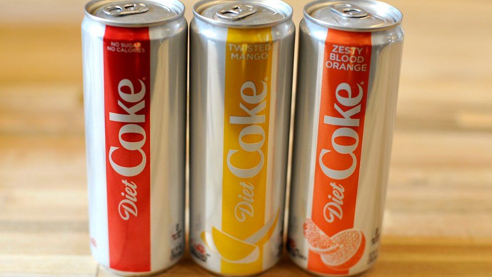 Diet Coke slumping sales and new flavors