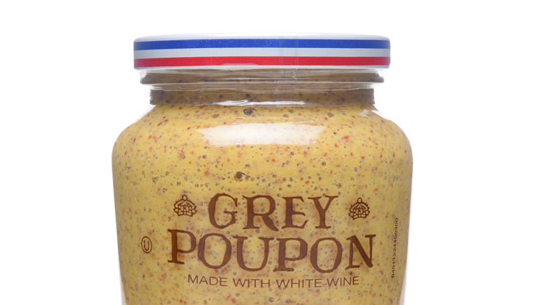 grey poupon mustard