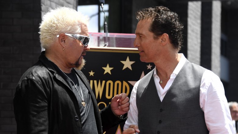 Guy Fieri and Matthew McConaughey