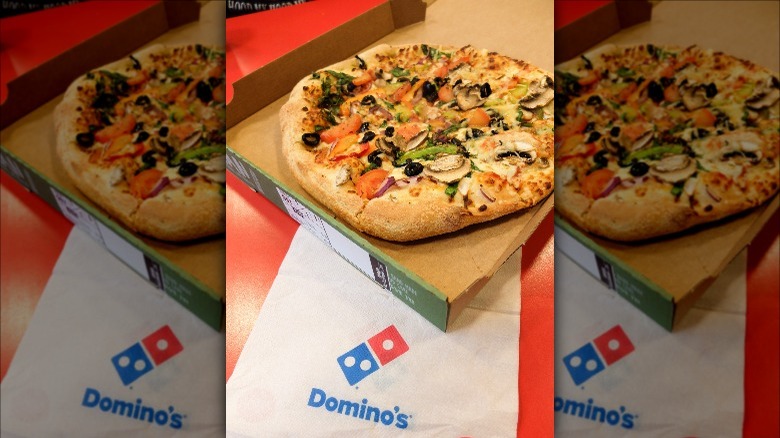 Fresh Domino's pizza 