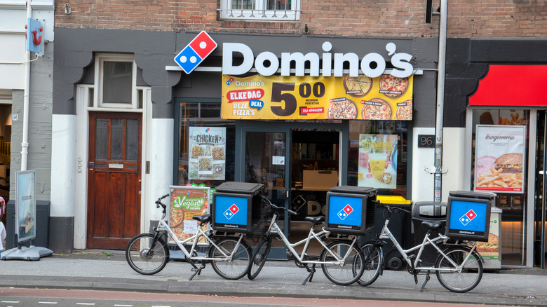 Domino's store in foreign country  