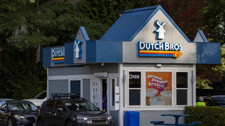 Dutch Bros famous drive-thru