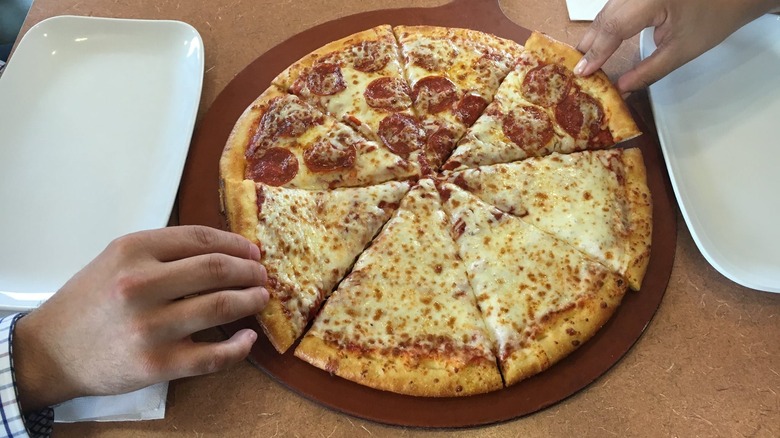 Fazoli's pizza slices