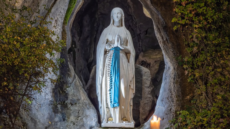 Mary at Lourdes, France