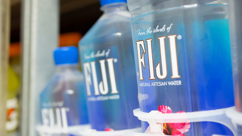 fiji water bottles convenience store 