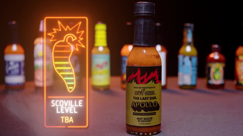 Hot sauce and infographic