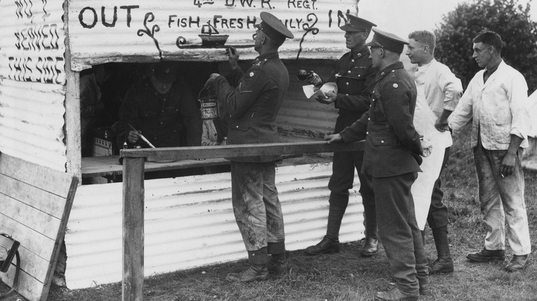 British soldiers in World War I