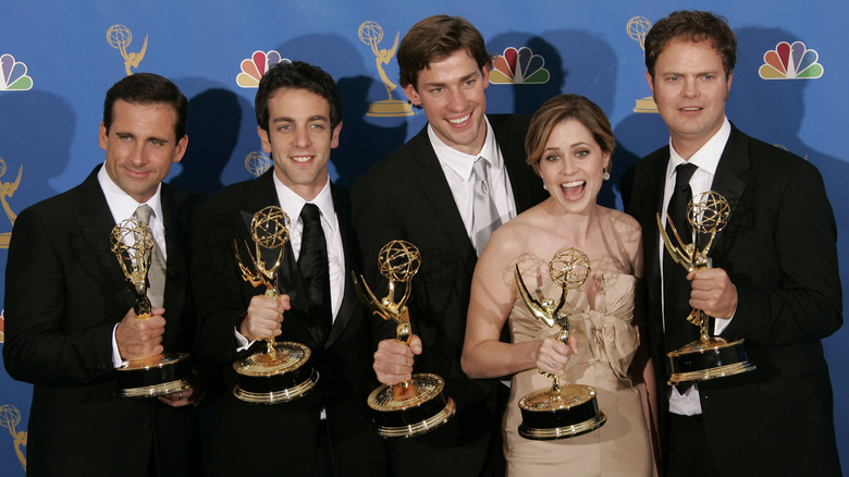 Steve Carell, BJ Novak, John Krasinski, Jenna Fischer, and Rainn Wilson  