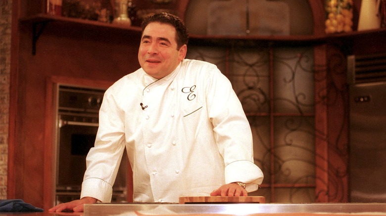 Emeril Lagasse in a chef's coat