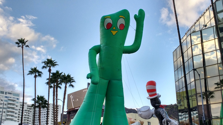 Gumby balloon in california 