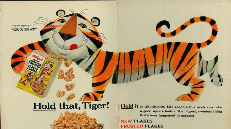 vintage Tony the Tiger ad