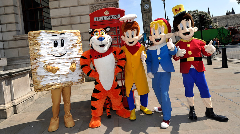 Kellogg's cereal mascots 