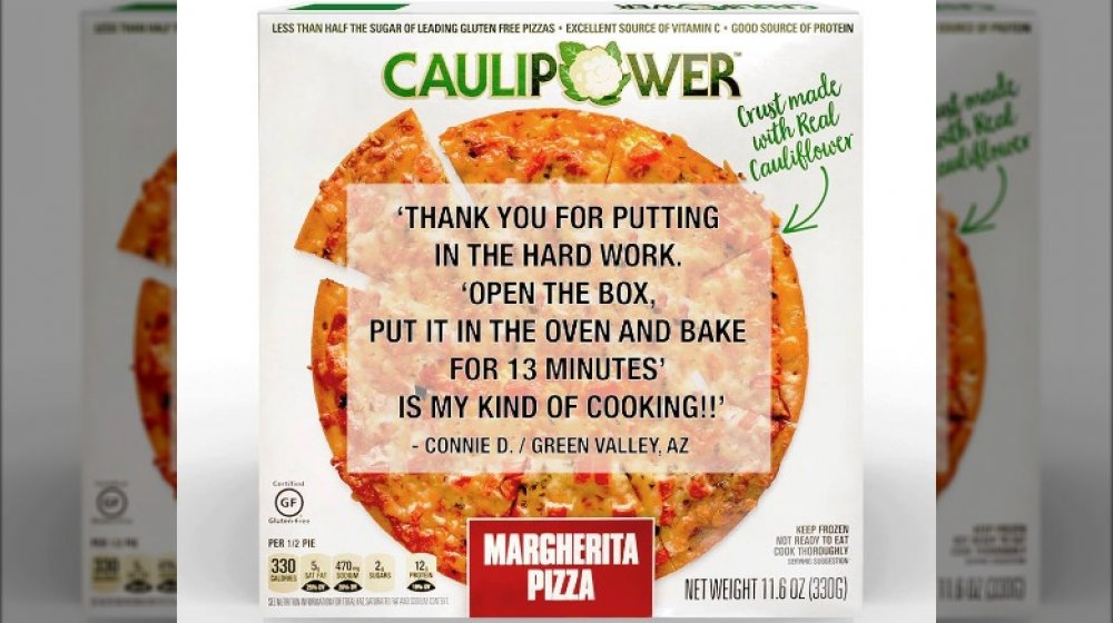 cauliflower crust pizzas fast growth