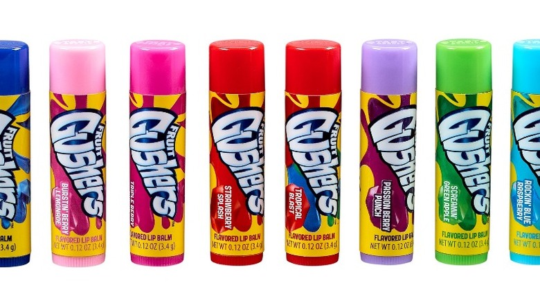 Fruit Gushers lip balm by Taste Beauty