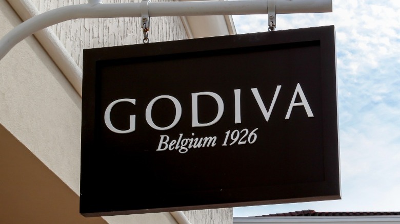 godiva sign shop