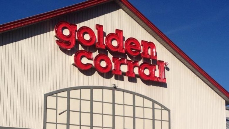 Improperly stored meat at Golden Corral