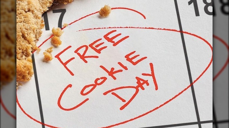 Free cookie day calendar reminder