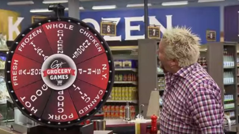 Guy's Grocery Games ingredient wheel 