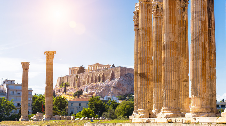 View of the Acropolis 