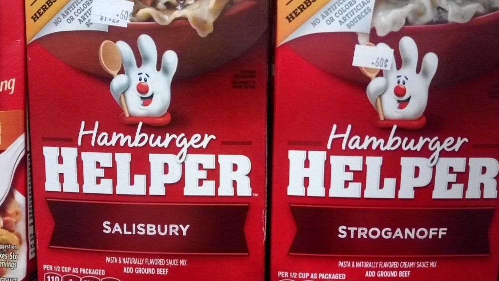 Hamburger Helper Salisbury box