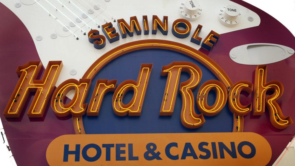 hard rock cafe owned by Seminole native americans