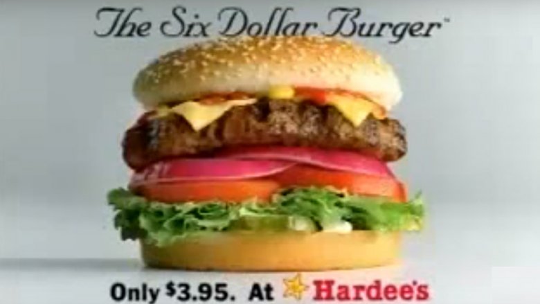 six dollar burger ad