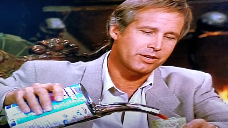 Screenshot of Chevy Chase in "Nothing But Trouble" 