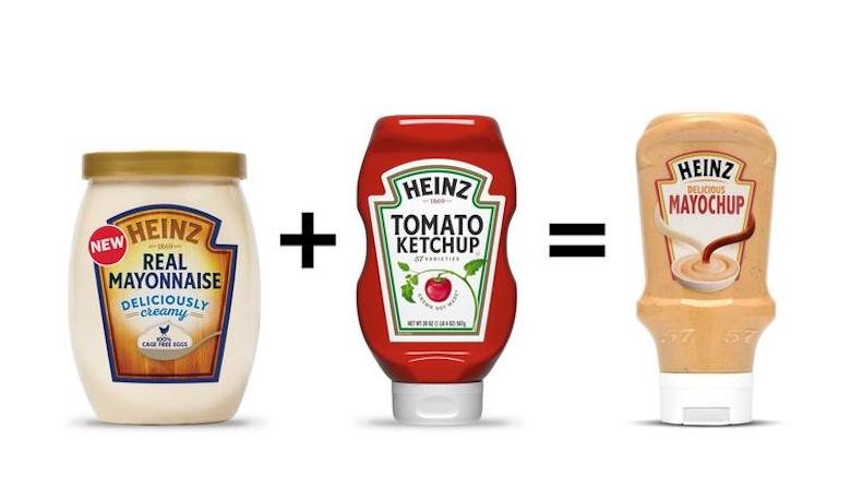 heinz ketchup mayo and mayochup