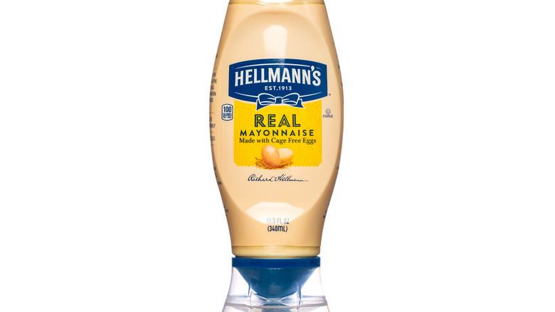 Hellmann's mayo squeeze bottle