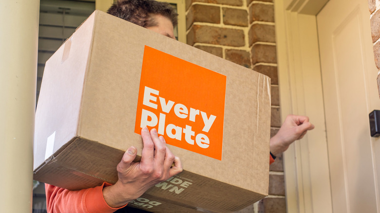 Every Plate meal kit being delivered