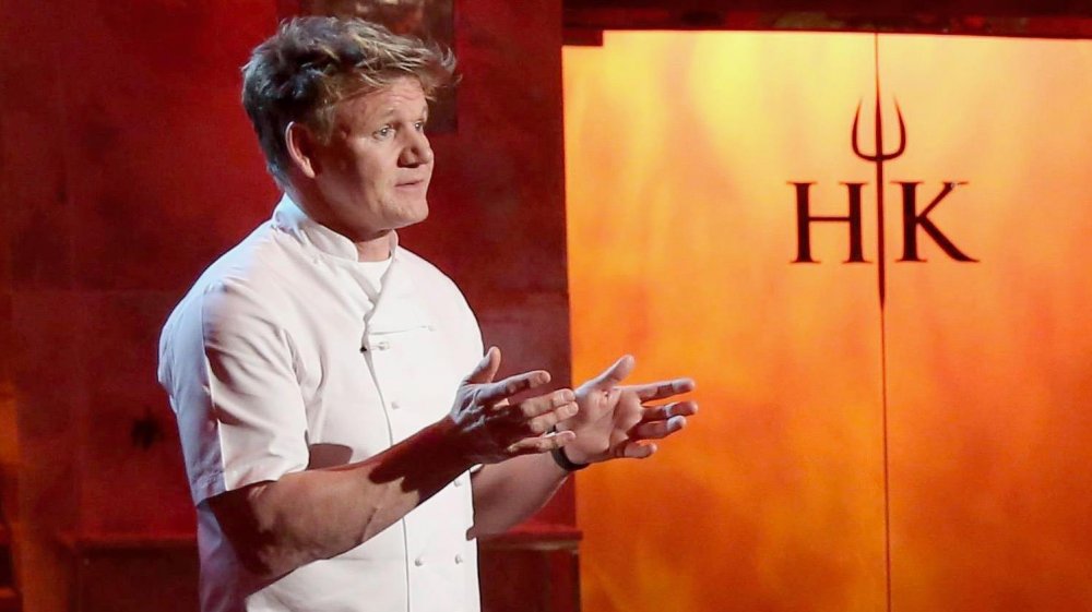 gordon ramsay on Hell's Kitchen