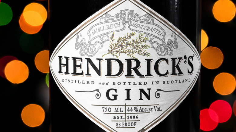 Hendrick's Gin Bottle 