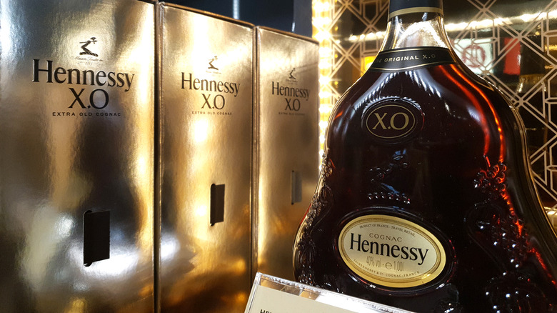 Hennessy XO bottle