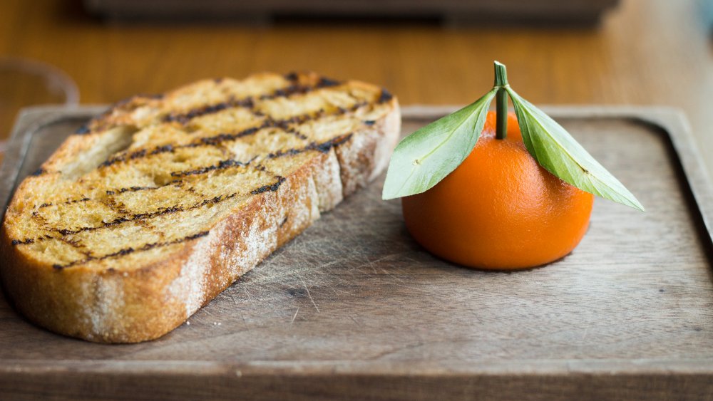 A serving of Heston Blumenthal's meat fruit