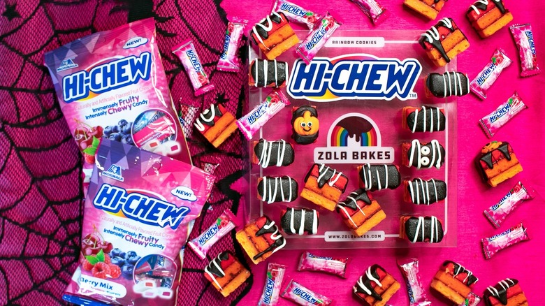 Hi Chew Zola Bakes Halloween Cookies