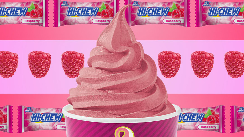 Hi-Chew Raspberry Menchie's Frozen Yogurt