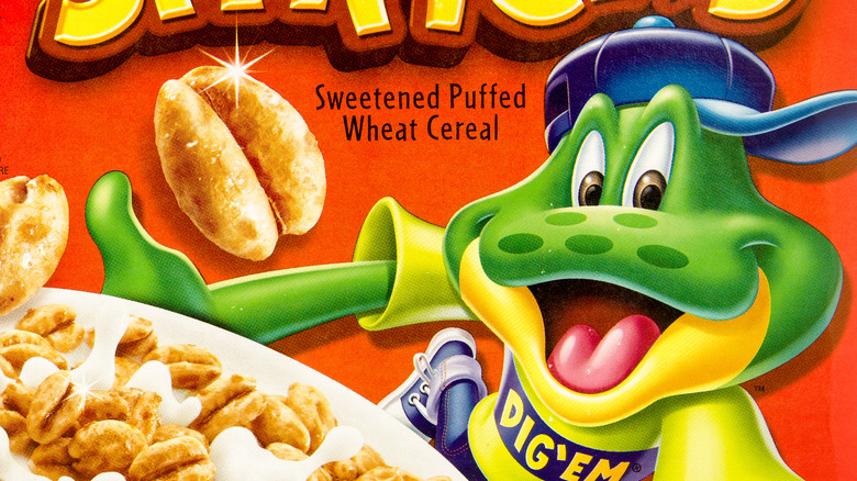 Honey Smacks mascot dig'em frog