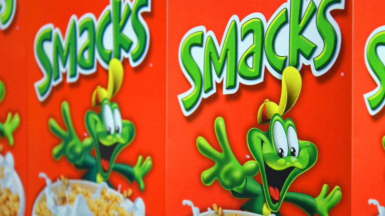 Sugar Smacks cereal boxes 