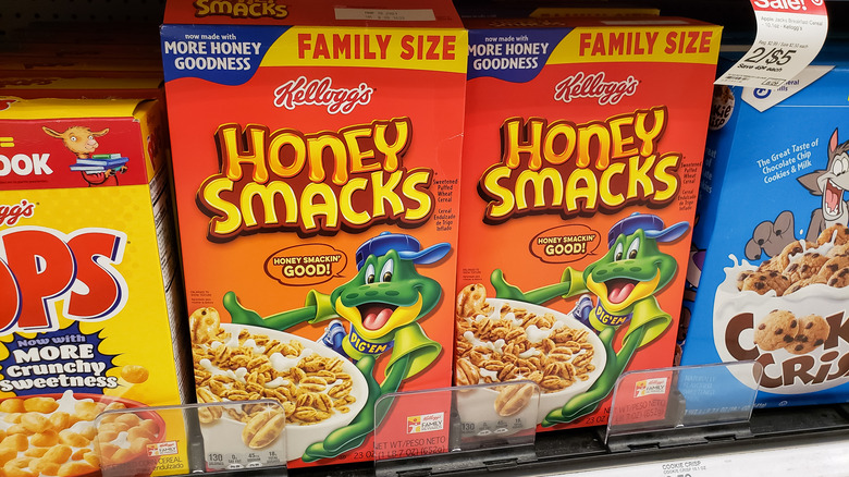 Boxes of Honey Smacks 