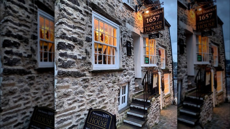 Lake District chocolate house building