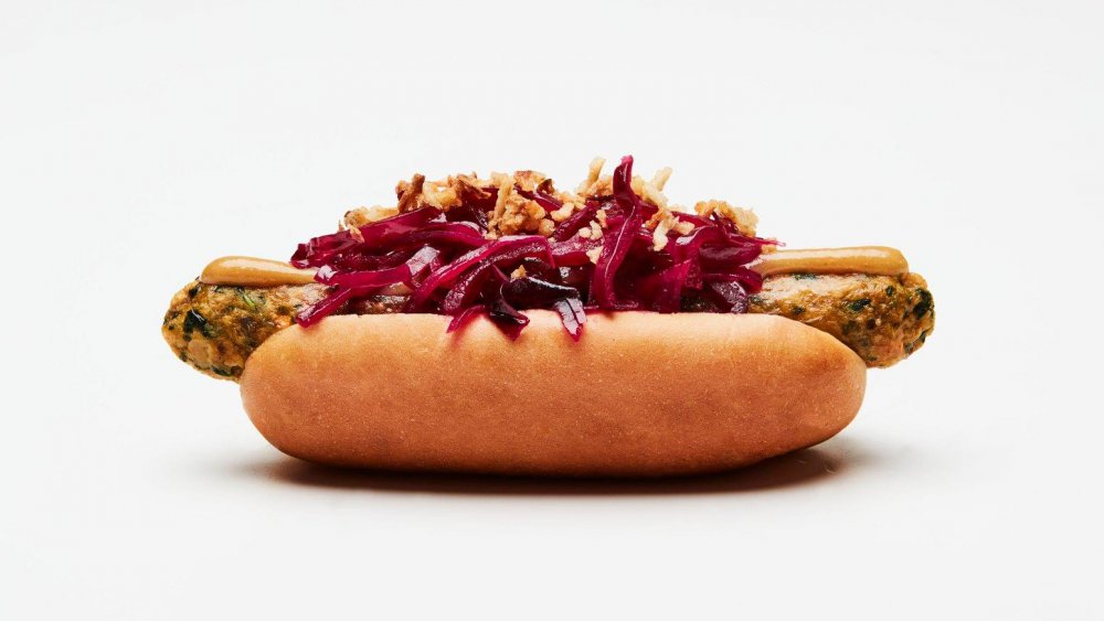 IKEA vegan hot dog