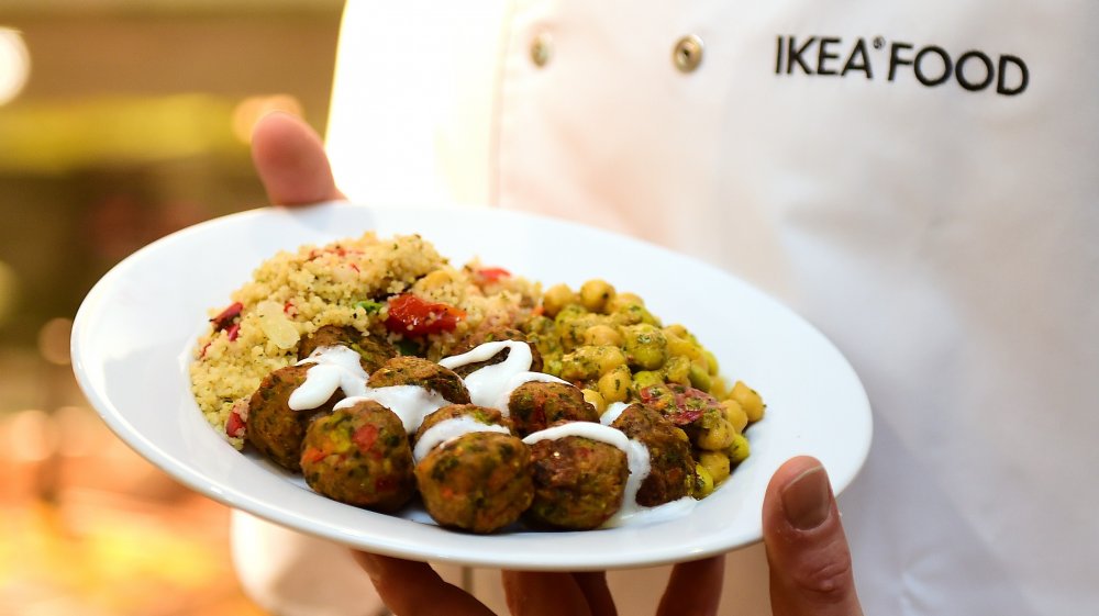 IKEA veggie meatballs