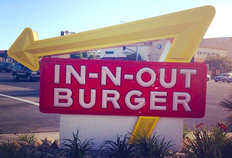 in-n-out sign