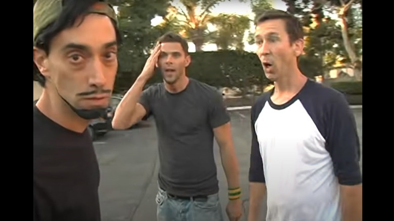 Mikey Day in David Blaine's "Street Magic"